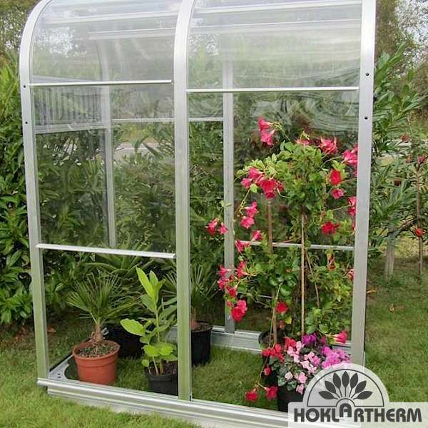 Terra tomato greenhouse with aluminium base frame