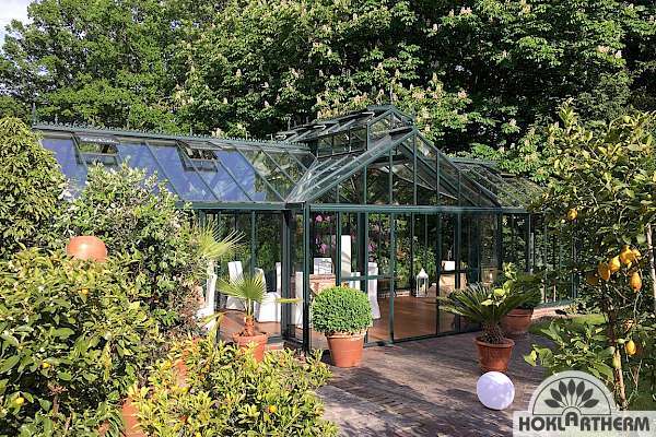 Customised greenhouses with bay window