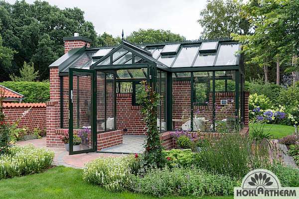 Luxury greenhouse for living