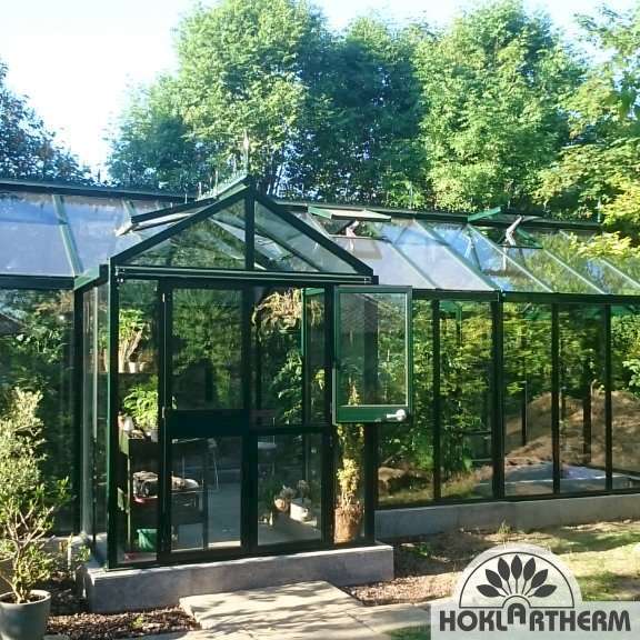 Greenhouse and conservatory in one