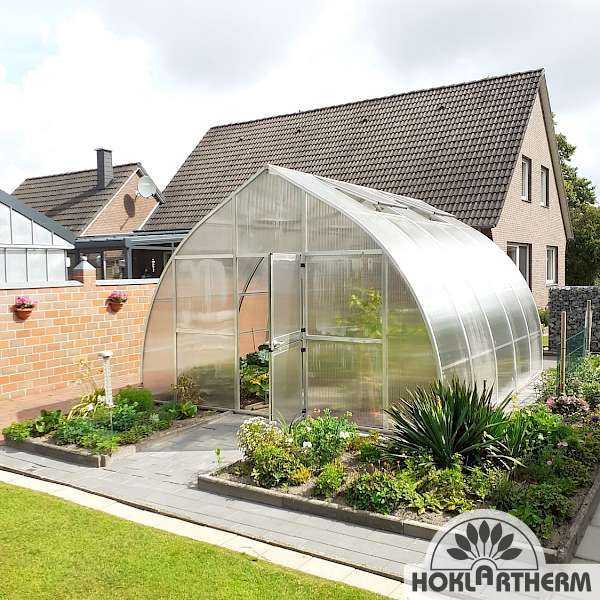 Riga greenhouse in the garden