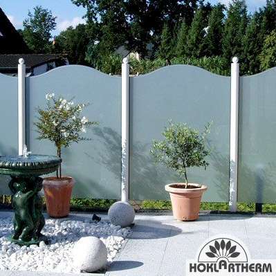 Windprotection glass in various glass shapes